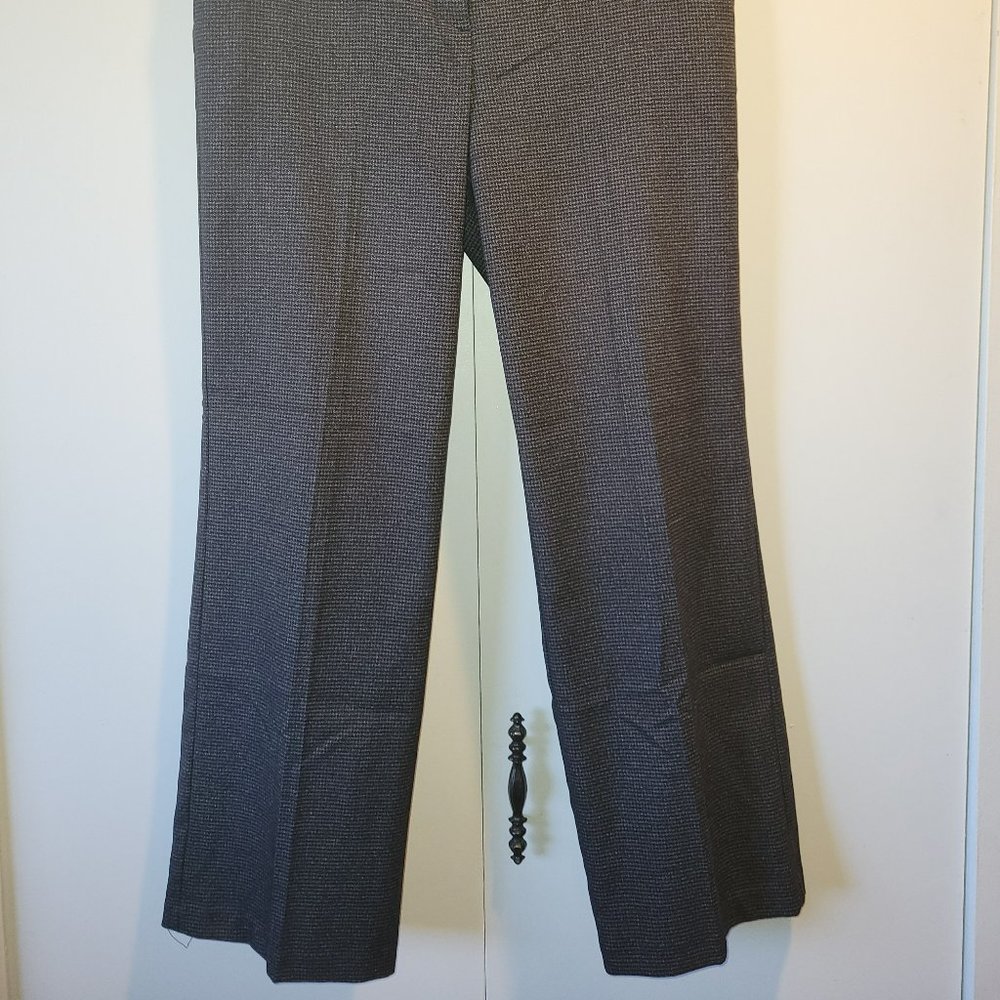 Black Patterned Slacks - Picture 2 of 4